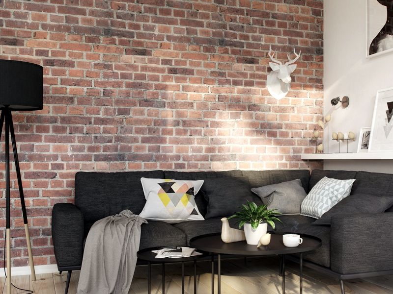 Red Brick PVC Wall Panel