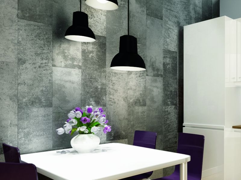 Slate Tile PVC Wall Panel