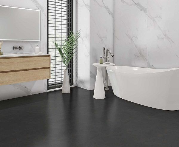 Matt Grey Carrara Marble Stone Wall Panel