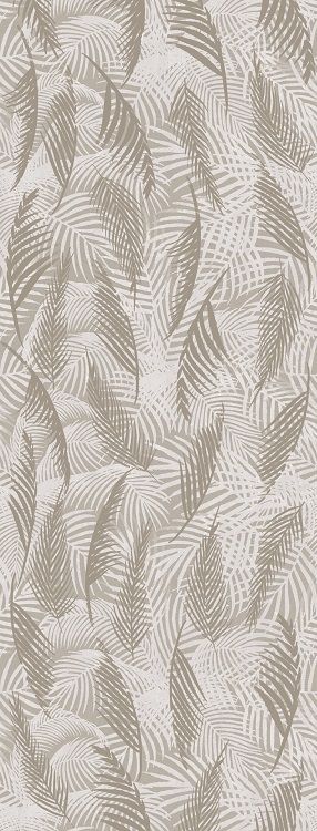 Taupe Leaves PVC Wall Panel