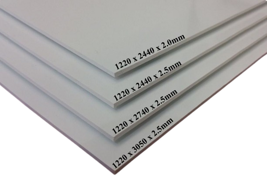 Hygienic REL9016 White 1220 x 2440 x 2 mm