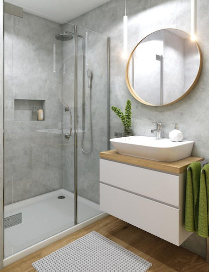 Concrete Light PVC Wall Panel