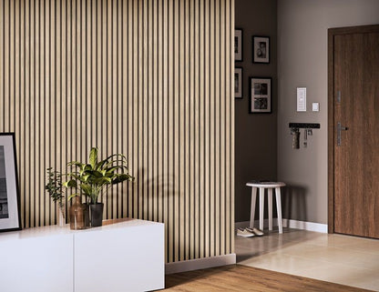 Light Lamella Small PVC Wall Panel