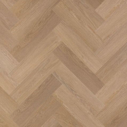 Oak Iowa Rega Herringbone Vinyl Flooring