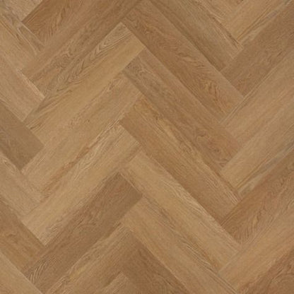 Oak Motana Rega Herringbone Vinyl Flooring
