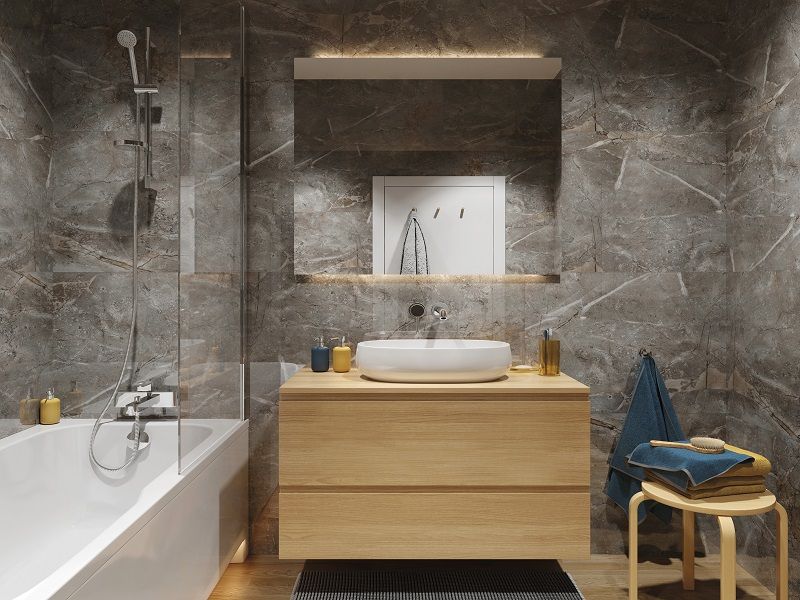 SPC - Beige marble skin